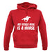 My Other Ride Is A Horse unisex hoodie