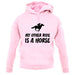 My Other Ride Is A Horse unisex hoodie