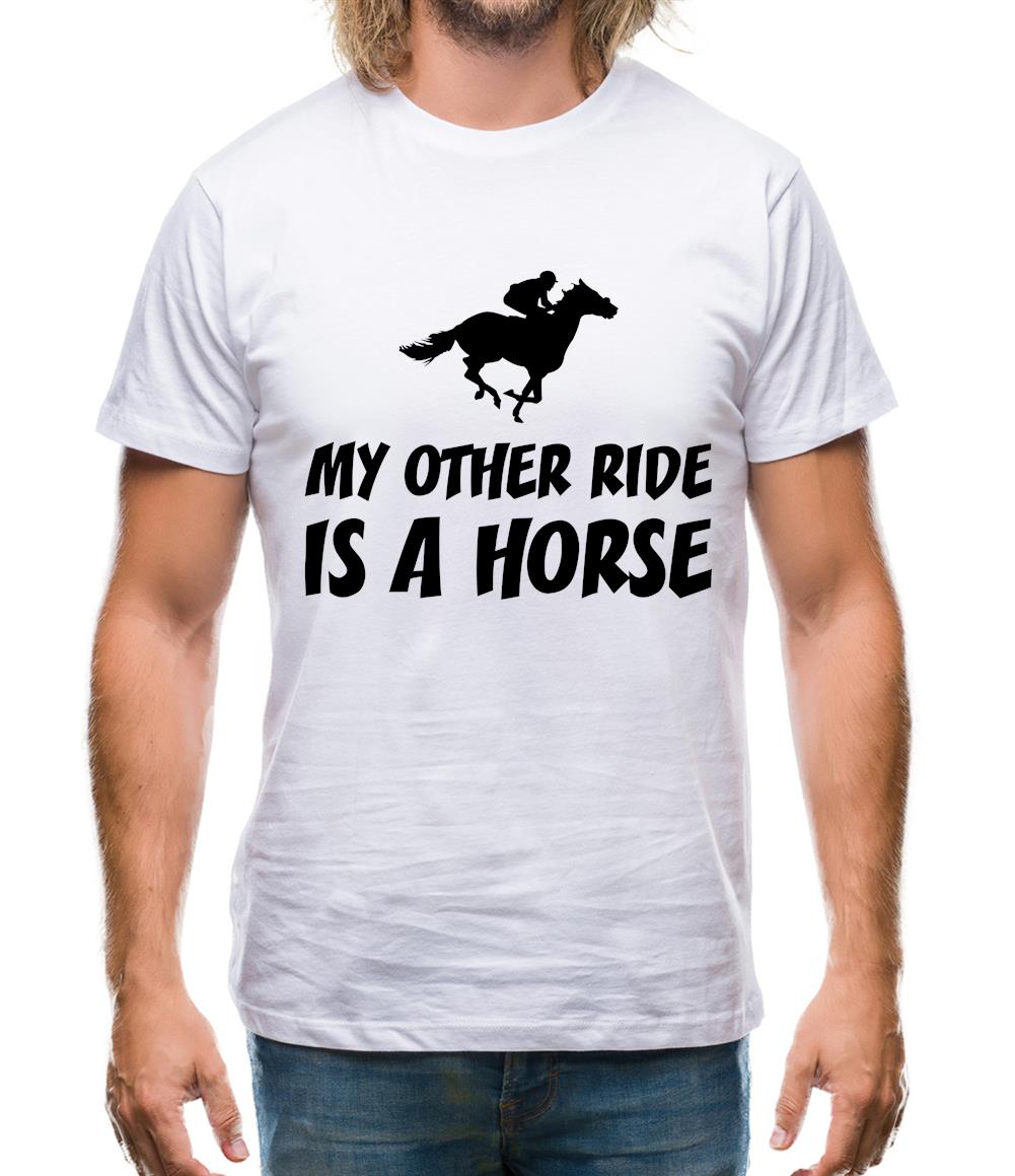 My Other Ride Is A Horse Mens T-Shirt