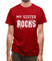 My Sister Rocks Mens T-Shirt