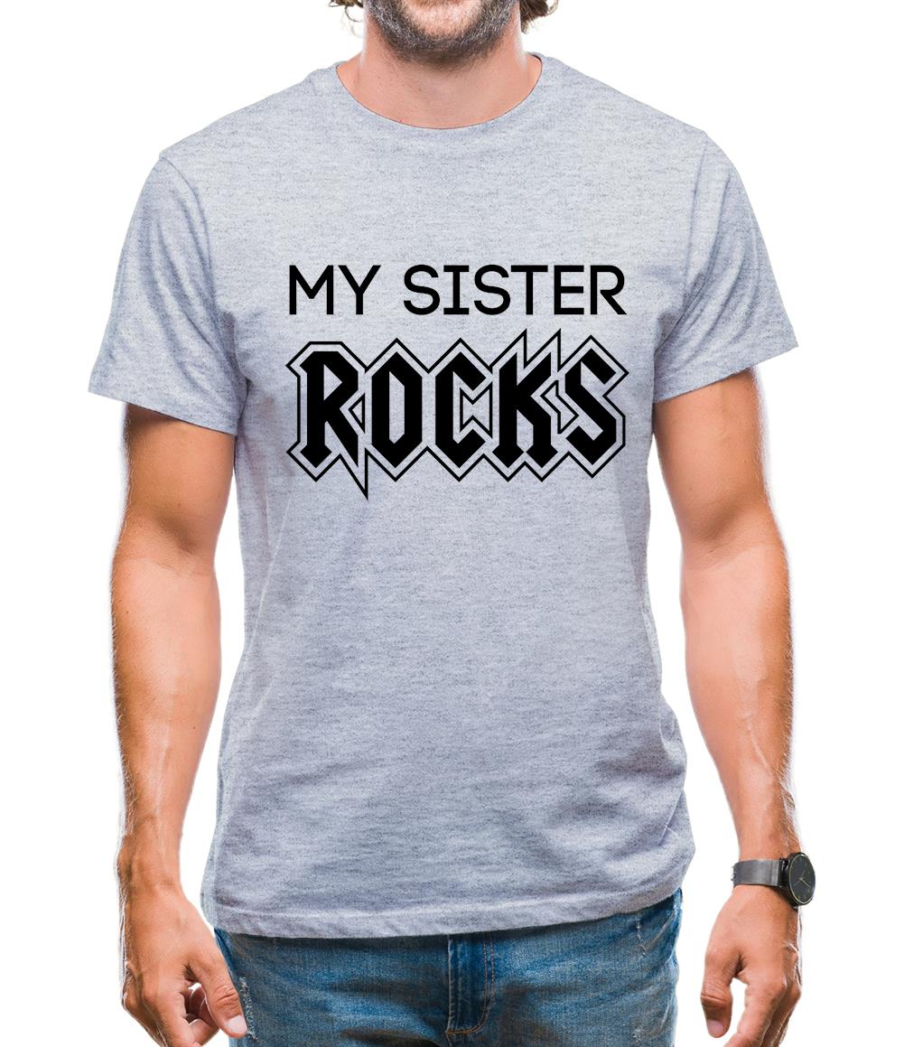 My Sister Rocks Mens T-Shirt