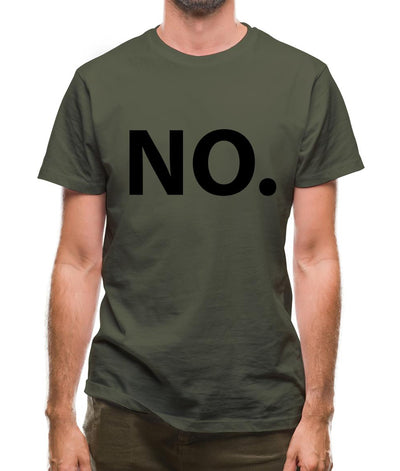 No Mens T-Shirt