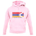 Nagorno-Karabakh Barcode Style Flag unisex hoodie