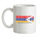 Nagorno-Karabakh Barcode Style Flag Ceramic Mug