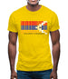 Nagorno-Karabakh Barcode Style Flag Mens T-Shirt