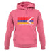Nagorno-Karabakh Barcode Style Flag unisex hoodie