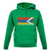 Nagorno-Karabakh Barcode Style Flag unisex hoodie