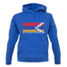 Nagorno-Karabakh Barcode Style Flag unisex hoodie