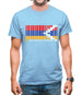 Nagorno-Karabakh Barcode Style Flag Mens T-Shirt