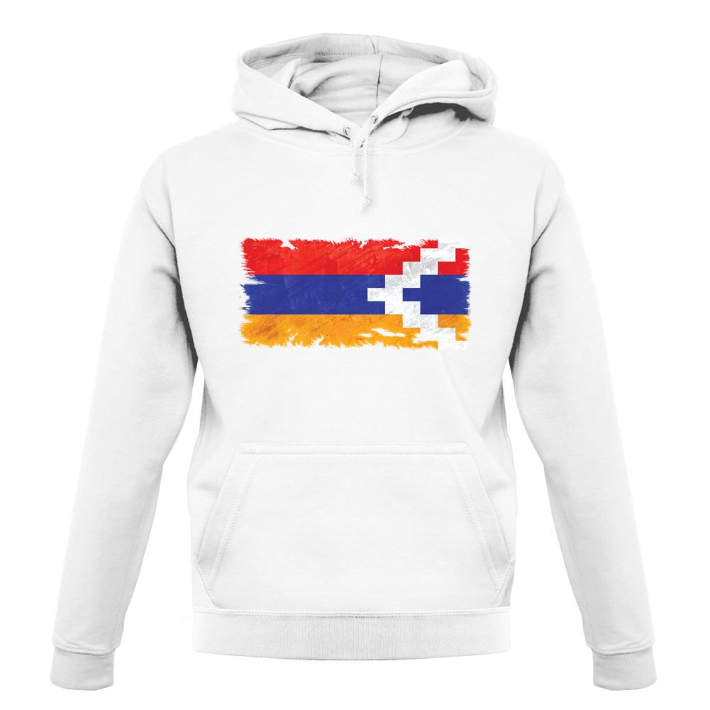 Nagorno-Karabakh Grunge Style Flag unisex hoodie
