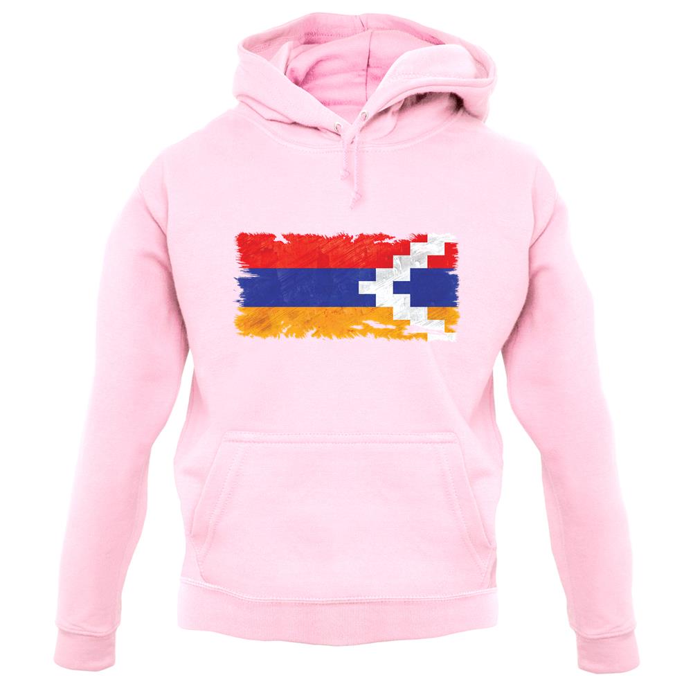 Nagorno-Karabakh Grunge Style Flag unisex hoodie