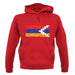 Nagorno-Karabakh Grunge Style Flag unisex hoodie
