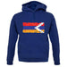 Nagorno-Karabakh Grunge Style Flag unisex hoodie