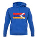 Nagorno-Karabakh Grunge Style Flag unisex hoodie