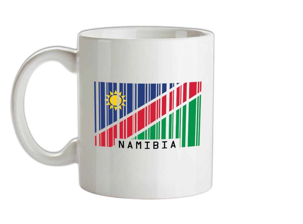 Namibia Barcode Style Flag Ceramic Mug