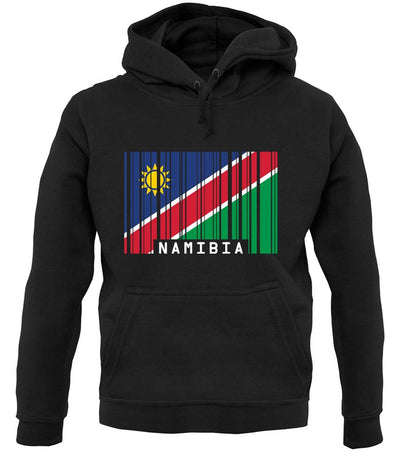 Namibia Barcode Style Flag unisex hoodie