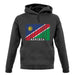 Namibia Barcode Style Flag unisex hoodie