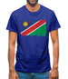 Namibia Grunge Style Flag Mens T-Shirt