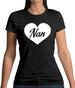 Heart Nan Womens T-Shirt