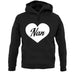 Heart Nan unisex hoodie