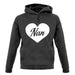 Heart Nan unisex hoodie