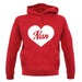 Heart Nan unisex hoodie