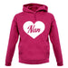 Heart Nan unisex hoodie