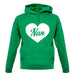 Heart Nan unisex hoodie