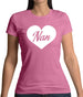 Heart Nan Womens T-Shirt