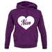Heart Nan unisex hoodie