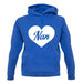 Heart Nan unisex hoodie