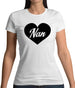 Heart Nan Womens T-Shirt