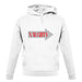 Naughty Arrow unisex hoodie