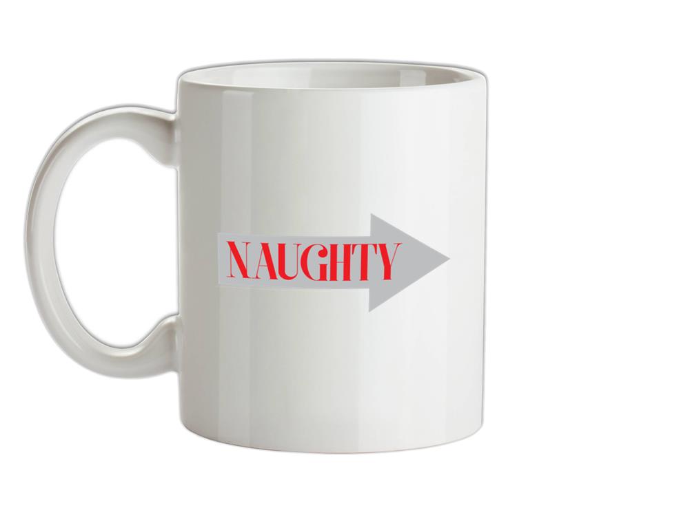 Naughty Arrow Ceramic Mug