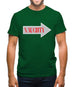 Naughty Arrow Mens T-Shirt