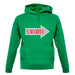 Naughty Arrow unisex hoodie