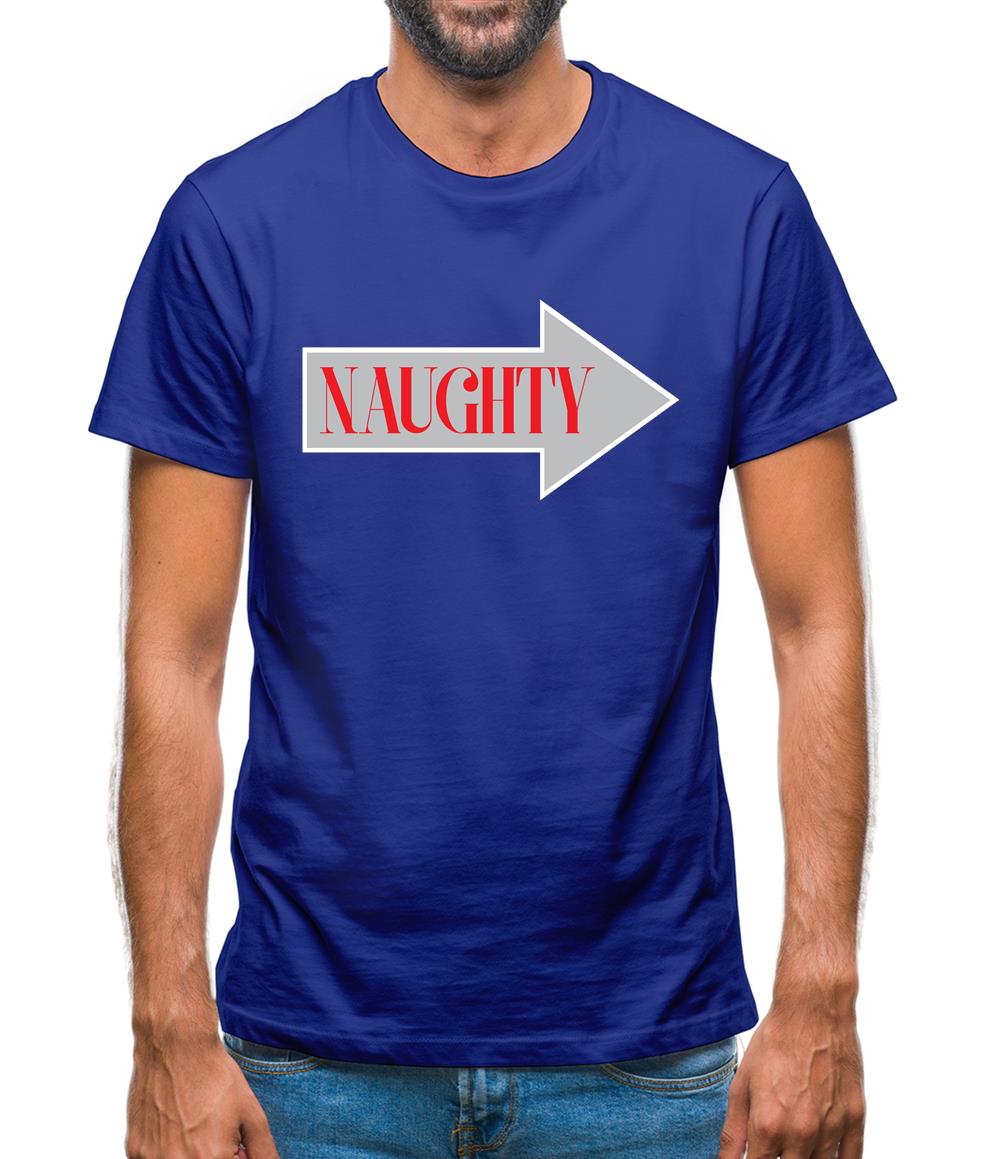 Naughty Arrow Mens T-Shirt