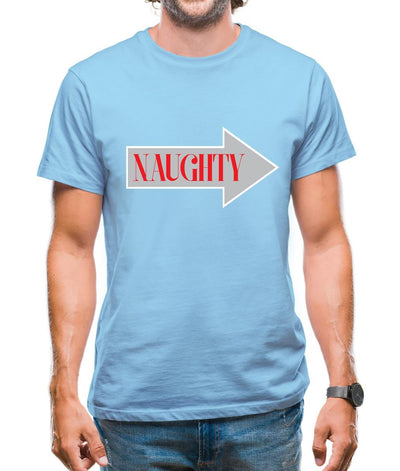 Naughty Arrow Mens T-Shirt