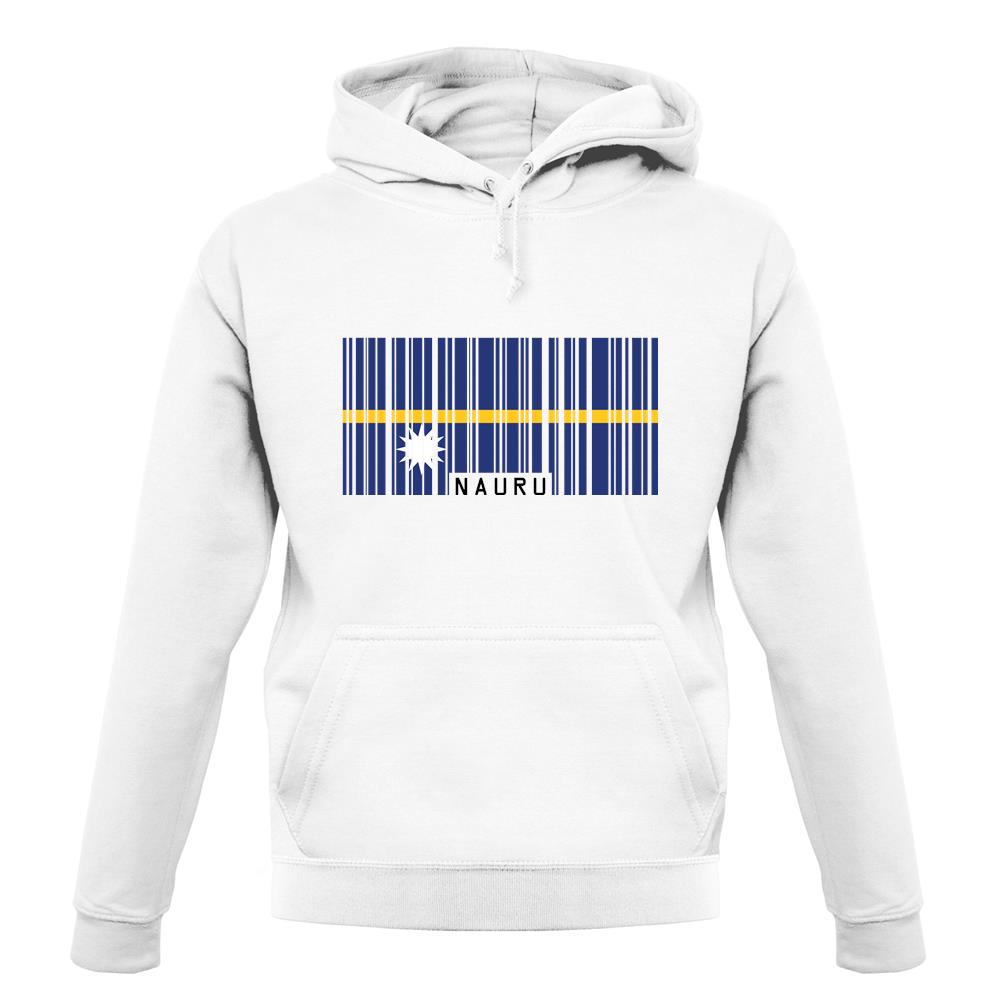 Nauru Barcode Style Flag unisex hoodie