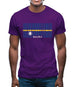 Nauru Barcode Style Flag Mens T-Shirt