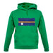 Nauru Grunge Style Flag unisex hoodie