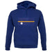 Nauru Grunge Style Flag unisex hoodie