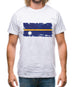 Nauru Grunge Style Flag Mens T-Shirt