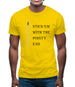 Stick'Em With The Pointy End Mens T-Shirt