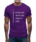 Stick'Em With The Pointy End Mens T-Shirt