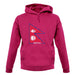 Nepal Barcode Style Flag unisex hoodie