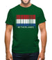 Netherlands Barcode Style Flag Mens T-Shirt