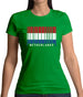 Netherlands Barcode Style Flag Womens T-Shirt