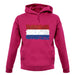 Netherlands Grunge Style Flag unisex hoodie