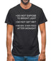 Never, Ever Feed After Midnight Mens T-Shirt